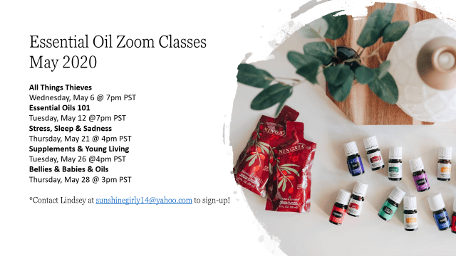 May 2020 Classes